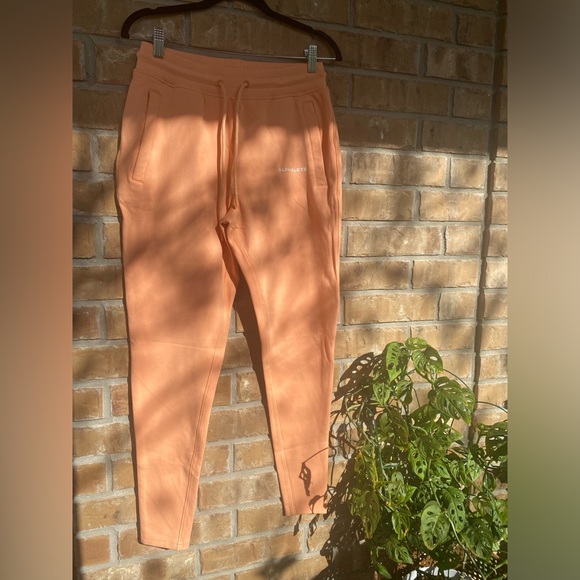 ALPHALETE Women's Essential Core Jogger ORANGE FROST, Size Large New - Picture 3 of 10